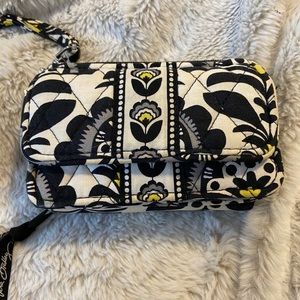 Vera Bradley wristlet wallet double zippered